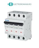 PL6-C10/4, Siguranta automata trifazata tetrapolara 10A, EATON curba c 6kA