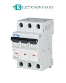 PL6-C16/3, Siguranta automata trifazata tripolara 16a, EATON curba c 6kA