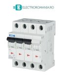 PL6-C32/3N, Siguranta automata trifazata tripolara 3P+N 32A, EATON curba c 6kA