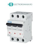 PL6-C40/3, Siguranta automata trifazata tripolara 40a, EATON curba c 6kA