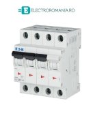 PL6-C40/3N, Siguranta automata trifazata tripolara 3P+N 40A, EATON curba c 6kA