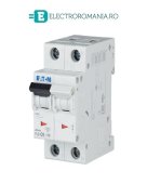PL6-C6/1N, Siguranta automata monofazata 1P+N 6A, EATON curba c 6kA