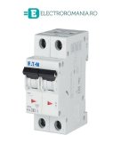 PL6-C63/2, Siguranta automata bipolara 63A, EATON curba c 6kA