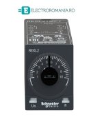 REXL2TMF7, releu de timp in miniatura de tip on-delay Schneider, 120 V AC, 2 C/O, 5A