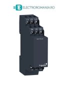 RM17TG20, releu de control pentru retele trifazate Schneider Harmony, functioneaza in intervalul 208-440 V AC, 2 contacte inversorare (2 C/O), capacitate de comutare 5A