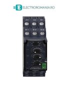 RM22JA31MR, releu de control pentru retele monofazate Schneider, 24-240 V AC/DC, 2 CO, 8A