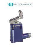 XCMD2124M12 LIMITATOR DE POZITIE TELEMECANIQUE (LIMIT SWITCH), 1C/O, METALIC, M12 (4pini), PISTON CU PARGHIE SI ROLA