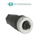 XZCC12FDM40B CONECTOR MUFA TELEMECANIQUE, M12 MAMA (4 pini), DREPT, DOAR MUAFA, PG7