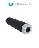 XZCC12FDM50B CONECTOR MUFA TELEMECANIQUE, M12 MAMA (5 pini), DREPT, DOAR MUAFA, PG7