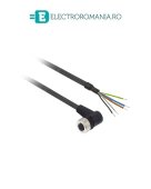 XZCP1264L5 CABLU CONECTARE CU MUFA TELEMECANIQUE, M12 MAMA (5 pini), LA 90 GRADE, DREPT, 5M
